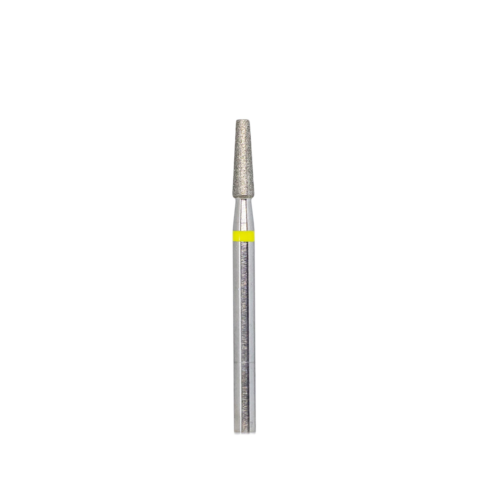 Fresa de diamante CILÍNDRICA Amarilla punta plana
