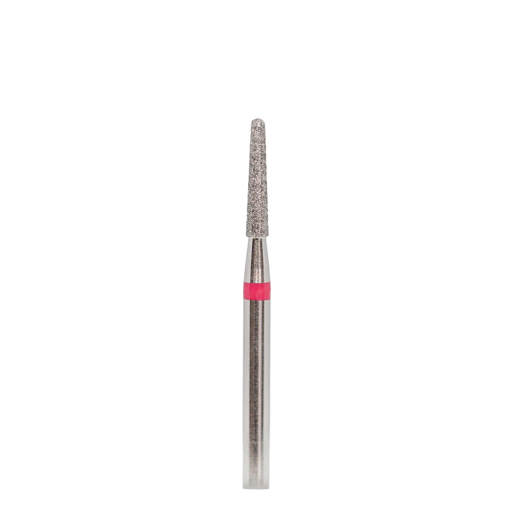 Fresa de diamante CONICA Roja punta ovalada
